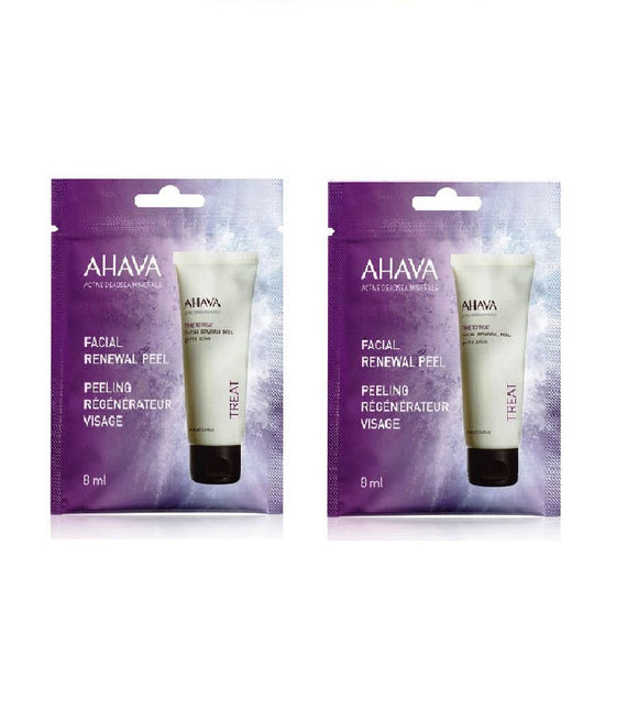 2x Packs AHAVA Facial Renewal Peel Single Use - 16 ml - Eurodeal.shop