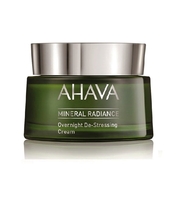 AHAVA Mineral Radiance Overnight De- Stressing Night Cream for Women - 50 ml