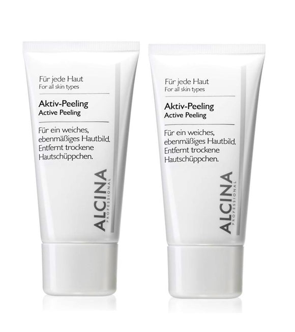 2xPack ALCINA Active-Peeling for Soft and Smooth Skin - 100 ml