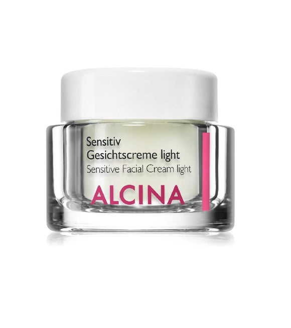 ALCINA Sensitive Facial Skin Cream Light for Skin Revitalization - 50 ml