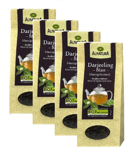 4xPacks Alnatura Organic Darjeeling Loose Tea - 240 g