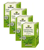 4xPacks Alnatura Organic Darjeeling Green Tea Bags - 80 Bags