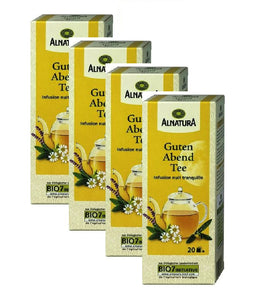 4xPacks Alnatura Good Evening Tea Bags - 80 Bags