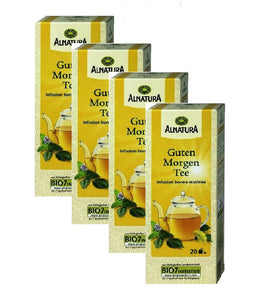 4xPacks Alnatura Good Morning Tea Bags - 80 Bags