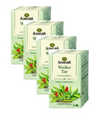 4xPacks Alnatura Organic White Tea with Rose Petals Tea Bags - 80 Bags