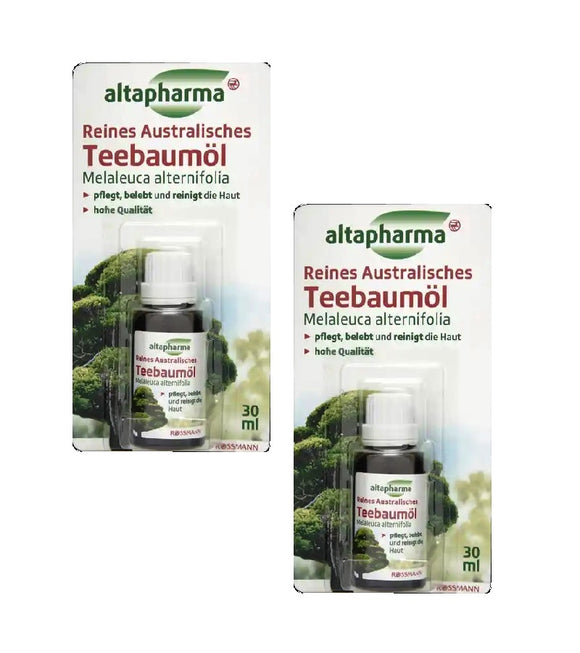 2xPacks Altapharma Pure Australian Tea Tree Oil - 60 ml