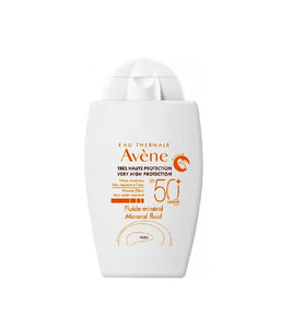 Avene SPF 50+ Fluid Mineral Suncream - 40 ml