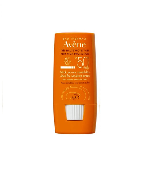 Avèn Sun and Lip Stick for Sensitive Skin Areas SPF 50+ - 8 g