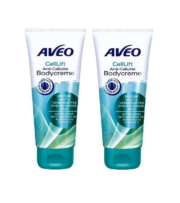 2xPack AVEO Anti Cellulite Firming Body Cream - 400 ml