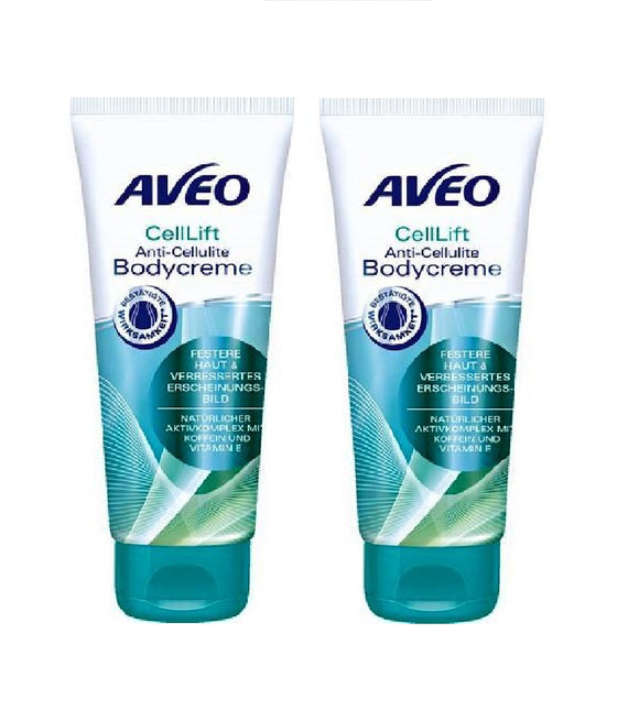 2xPack AVEO Anti Cellulite Firming Body Cream - 400 ml