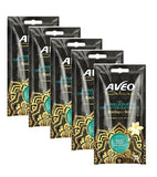 5xPack AVEO Vanilla Scent & Green Tea Extract Bath Pearls - 300 ml