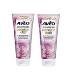 2xPack AVEO Velvety Soft Skin Peeling Shower Gel - 400 ml