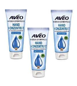 3xPack AVEO Hand Concentrate Lotion for Stressed Hands - 300 ml