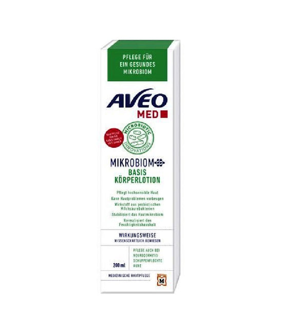 AVEO MED Microbiome Base Medical Skin Care Body Lotion - 200 ml