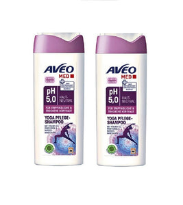 2xPack AVEO MED Yoga Care Shampoo - 500 ml