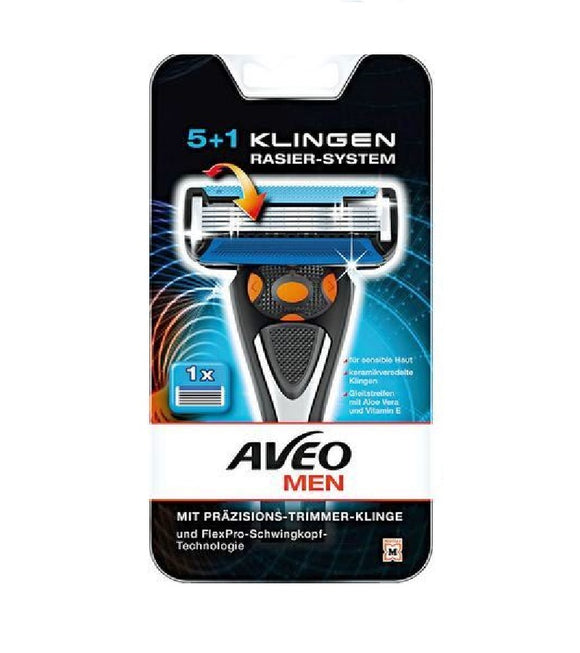AVEO MEN 5 + 1 Blade Shaving System Razor