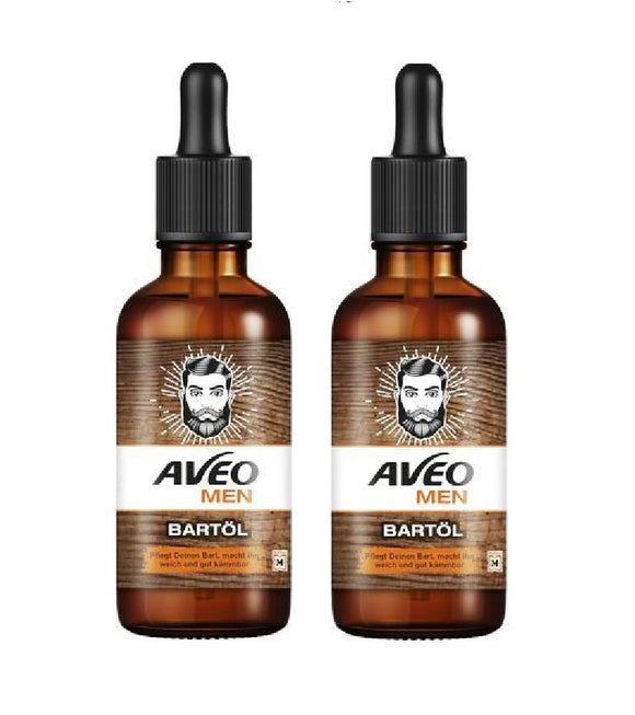 2xPack AVEO MEN Beard Oil - 100 ml
