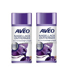 2xPack AVEO Acetone-Free Nail Polish Remover - 250 ml