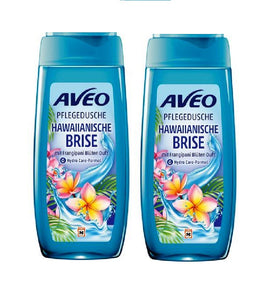 2xPack AVEO Hawaiian Breeze Shower Gel - 600 ml