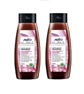 2xPack AVEO Gems Color-Nourishing Lotus Blossom + Argan Oil Shampoo - 500 ml