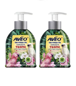 2xPack AVEO Premium Hand Soap Sloth / Tropics - 600 ml