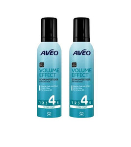 2xPack AVEO Volume Effect Hair Styling Mousse - 300 ml