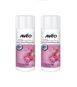 2xPack AVEO Ladies Sensitive After Shave Care Milk - 300 ml