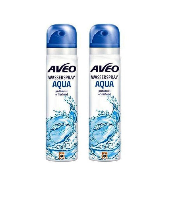 2xPack AVEO Moisturizing Aqua Water Spray - 150 ml