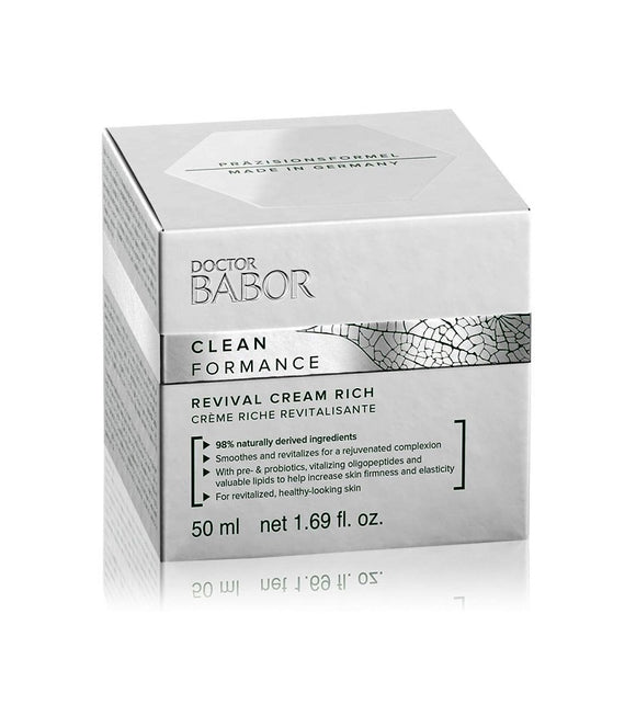 Doctor Babor CleanFormance Revival Cream Rich Face Cream - 50 ml