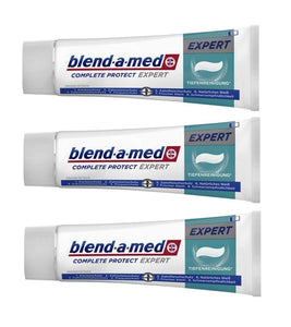 3xPack Blend-a-Med Complete Protect Expert Deep Cleansing Toothpaste - 225 ml