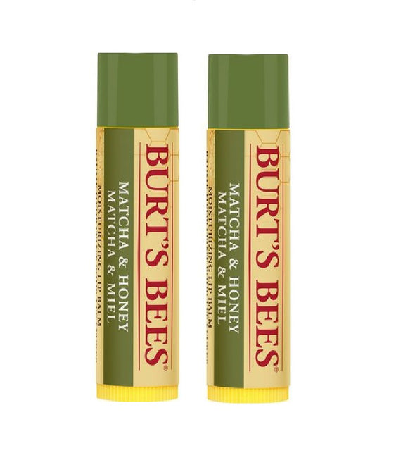 2xPack BURT'S BEES Matcha & Honey Lip Balm - 8.6 g