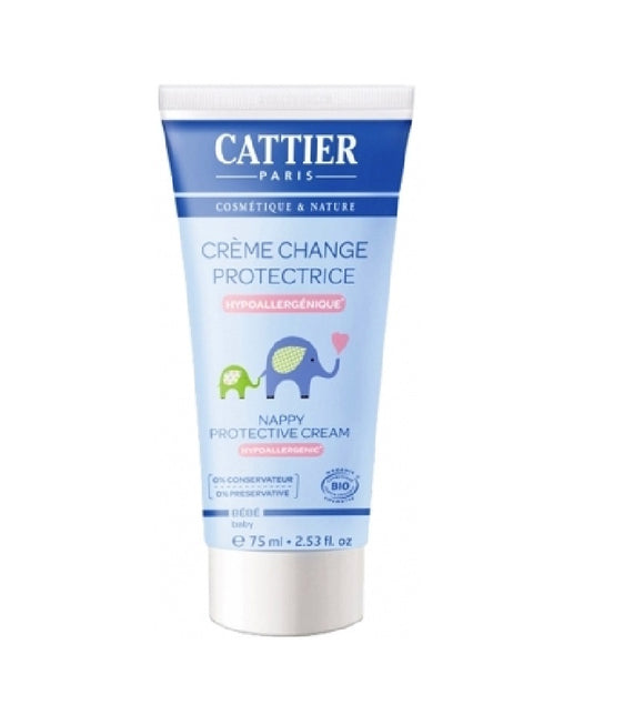 Cattier Organic Baby Diaper Cream - 75 ml