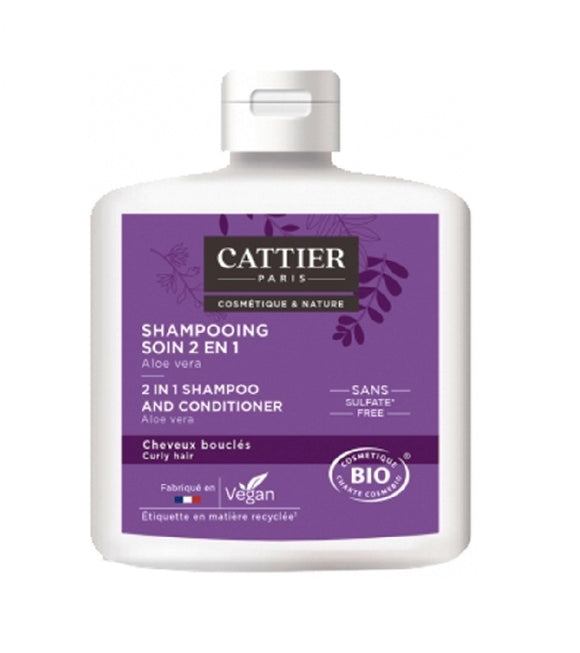 Cattier Organic Aloe Vera 2in1 Hair Shampoo - 250 ml