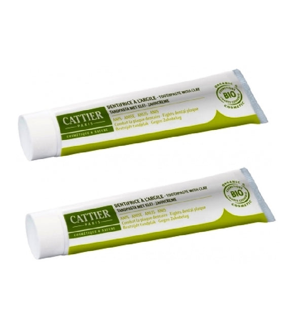 2xPack Cattier Dentargile Anti-Plaque Toothpastes - 150 ml