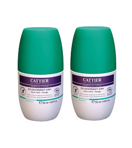 2xPack Cattier Deodorant 24H - 50 ml