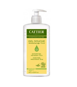 Cattier Organic Wild Verbena Citrus Shower Gel - 1 L