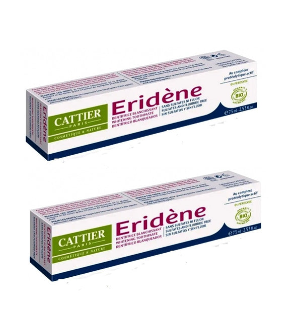 2xPack Eridène Organic Toothpaste without Sulfates Or Fluoride - 150 ml