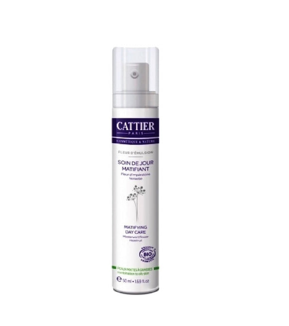 Cattier Organic Fleur d'Emulsion Mattifying Day Care - 50 ml