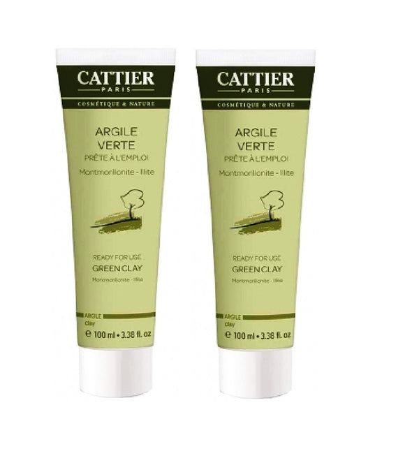 Cattier Ready-to-Use Green Clay - 200 or 400 ml