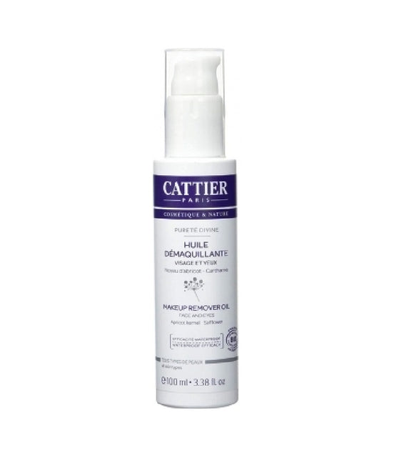 Cattier Divine Purity Organic Make-up Remover Oil - 100 ml