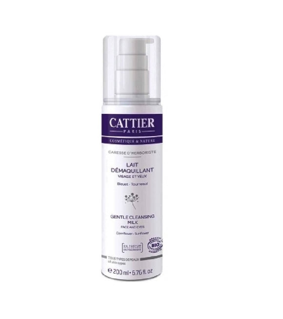 Cattier The Herbalist's Caress Organic Make-up Remover Milk - 200 ml