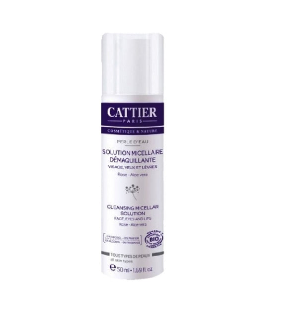 Cattier Perle d'Eau Make-up Remover Bio-Micellar Solution - 300 ml