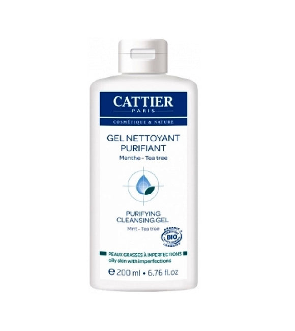 Cattier Organic Skin Purifying Detoxifying Gel - 200 ml