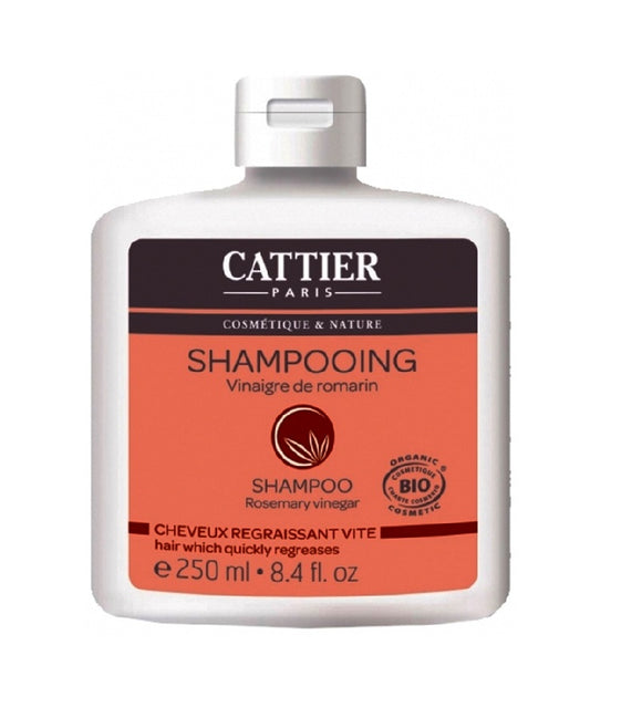 Cattier Organic Fast Oily Hair Rosemary Vinegar Shampoo - 250 ml
