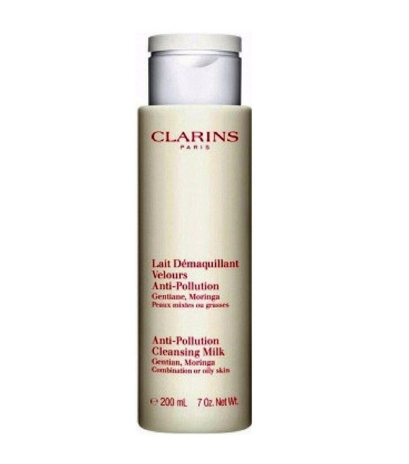 Clarins Anti-Pollution Cleansing Milk Combination Or Oily Skin - 200 ml