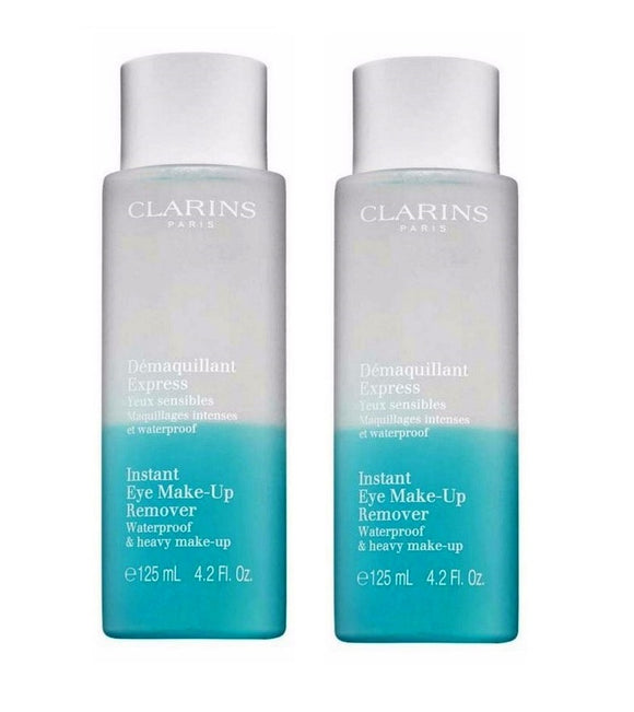 2xPack Clarins Instant Eye Make-up Remover Waterproof - 250 ml