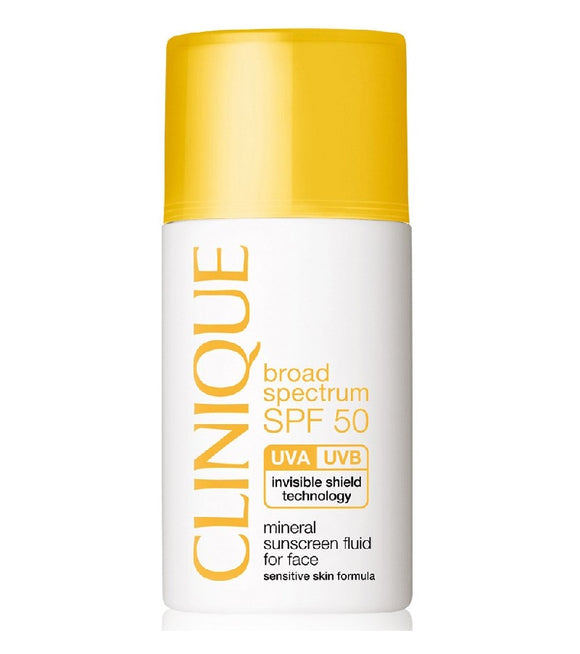 CLINIQUE Broad Spectrum Mineral Sunscreen SPF 50 Face Sun Lotion - 30 ml
