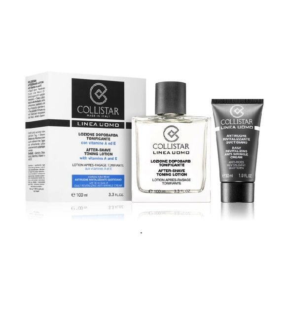 Collistar After-Shave Toning Lotion Cosmetic Set III. for Men