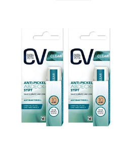 2xPack CV (CadeaVera) Clear Anti Pimple Covering Pen 10 - Ivory