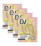 4xPack CV (CadeaVera) Gold Beauty Hydrogel Eye Pads - 8 Pcs
